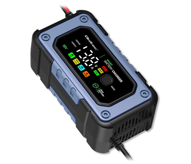 Qoltec Inteligentna ładowarka do akumulatora (AGM, GEL, STD, 6/12V) - 1483432 - zdjęcie 2